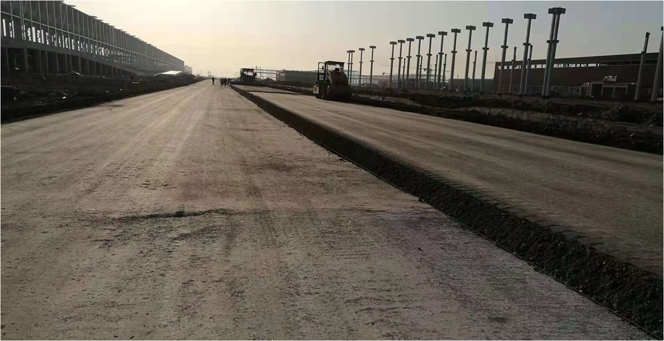中国忠旺营口厂区道路雨排工程